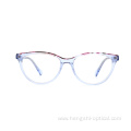 Italian Acetate Optical Square Men Frame Eyewear Glasses